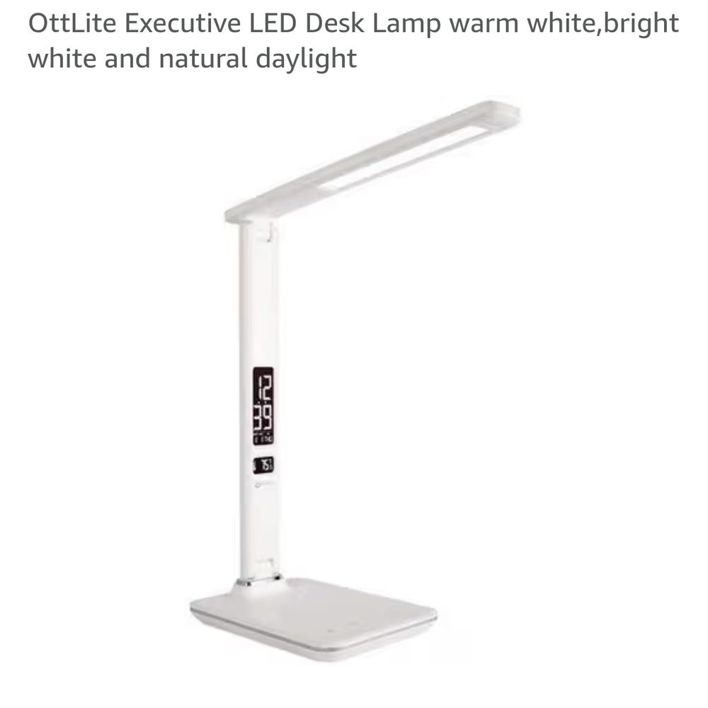 Executive LED Desk Lamp - White